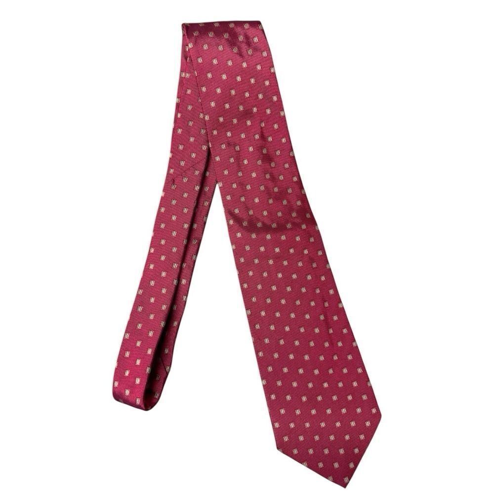 Joseph Abboud Red Silk Tie